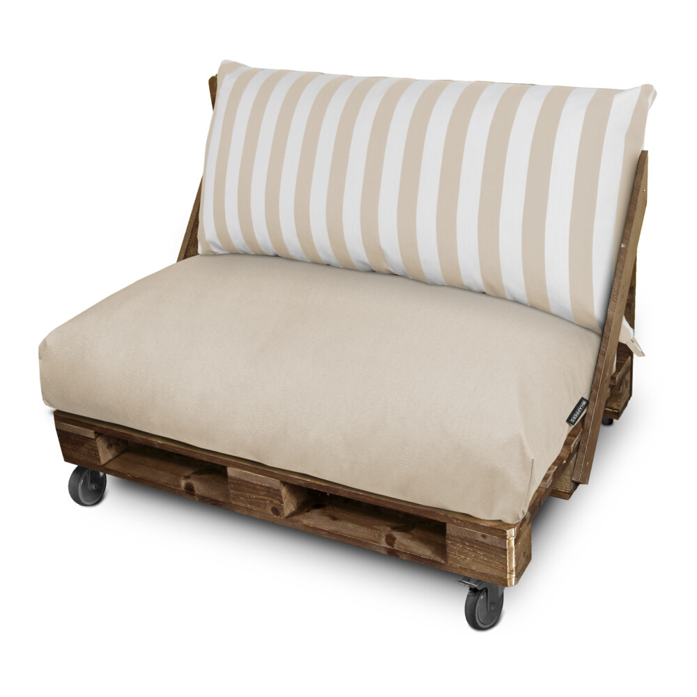Palletkussen Toldotex in Ecru ()